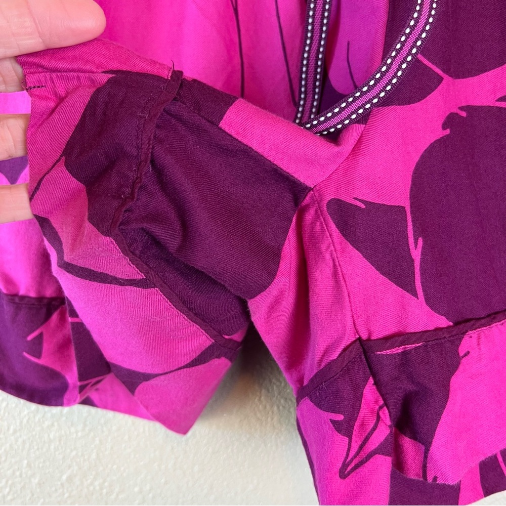 Cecilia Pettersson for Anthropologie purple swan shorts - Picture 7 of 12